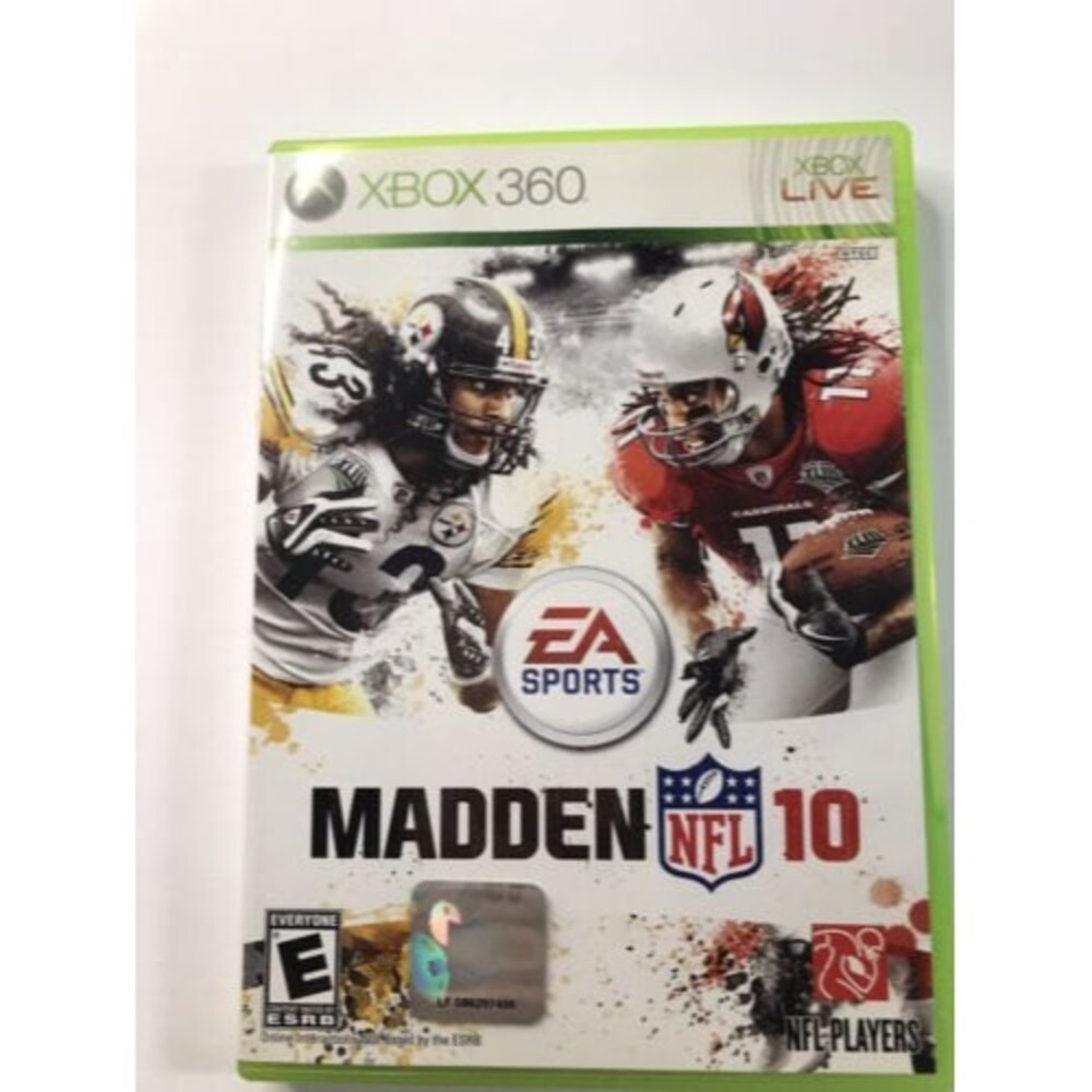 MADDEN NFL 10 Football Game Xbox 360 & Tested EA‎ Sports NFL Players